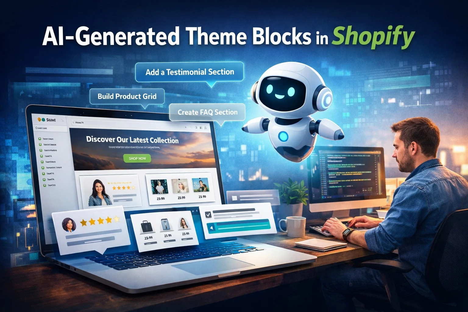 Shopify Launches AI-Generated Theme Blocks: A New Era of Store Design